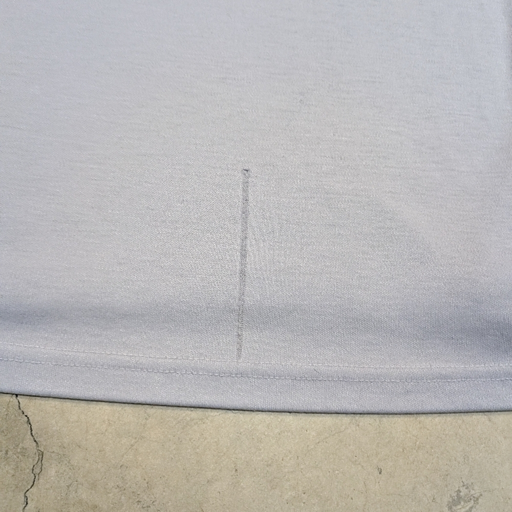 VTG Patagonia Capilene 1/4 Snap Shirt Long Sleeve Gray USA Made - Picture 5 of 7